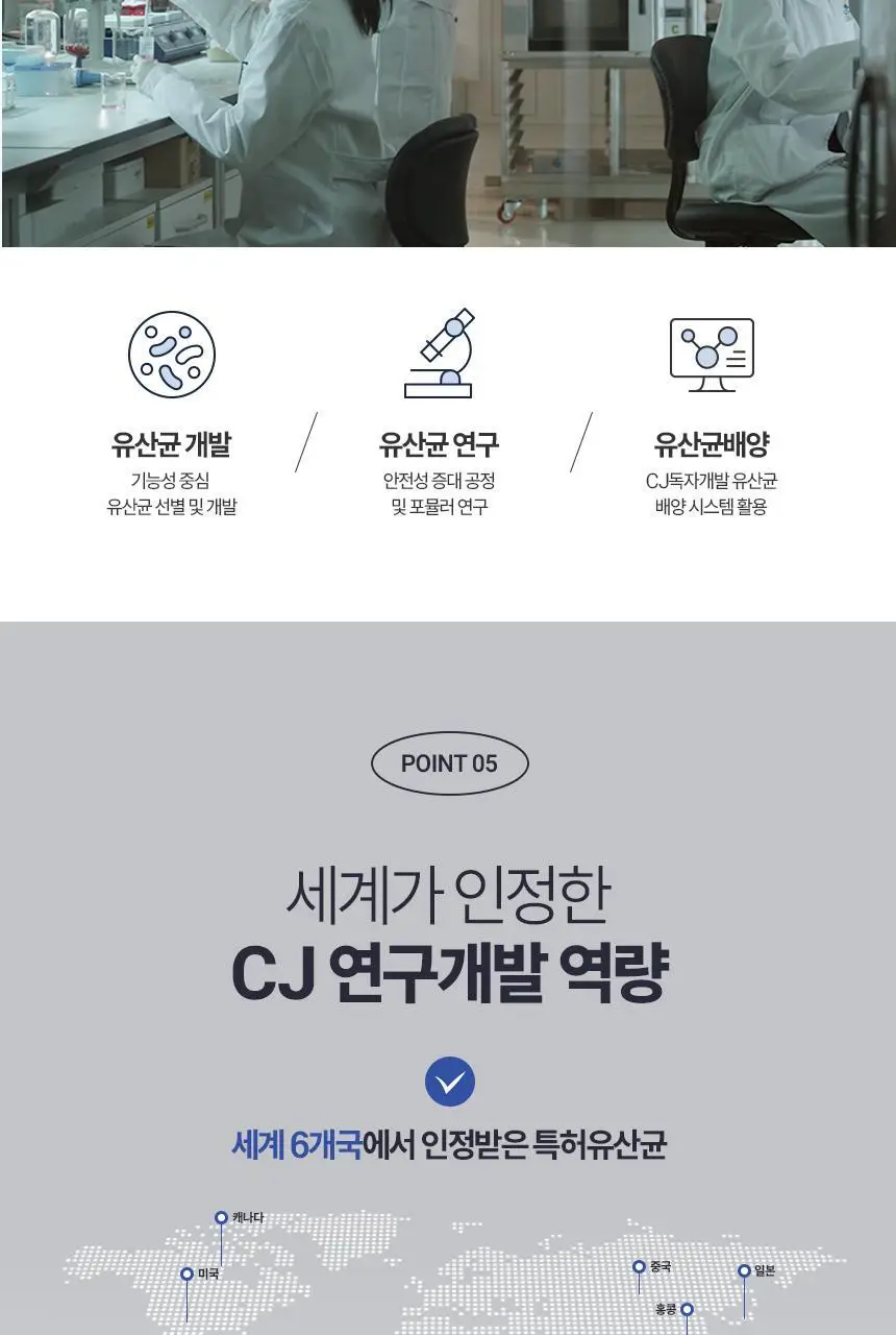 [부자유산균]CJ BYOCORE 건강한 500억 유산균(30+3기획) 상세페이지 13